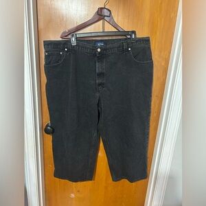 Basic Editions Black Jeans 46x29 Relaxed Fit Straight Leg